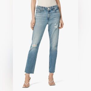Joe's Jeans Light Blue Distressed Straight Leg